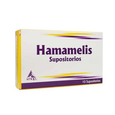 HAMAMELIS X 10 SUPOSITORIOS